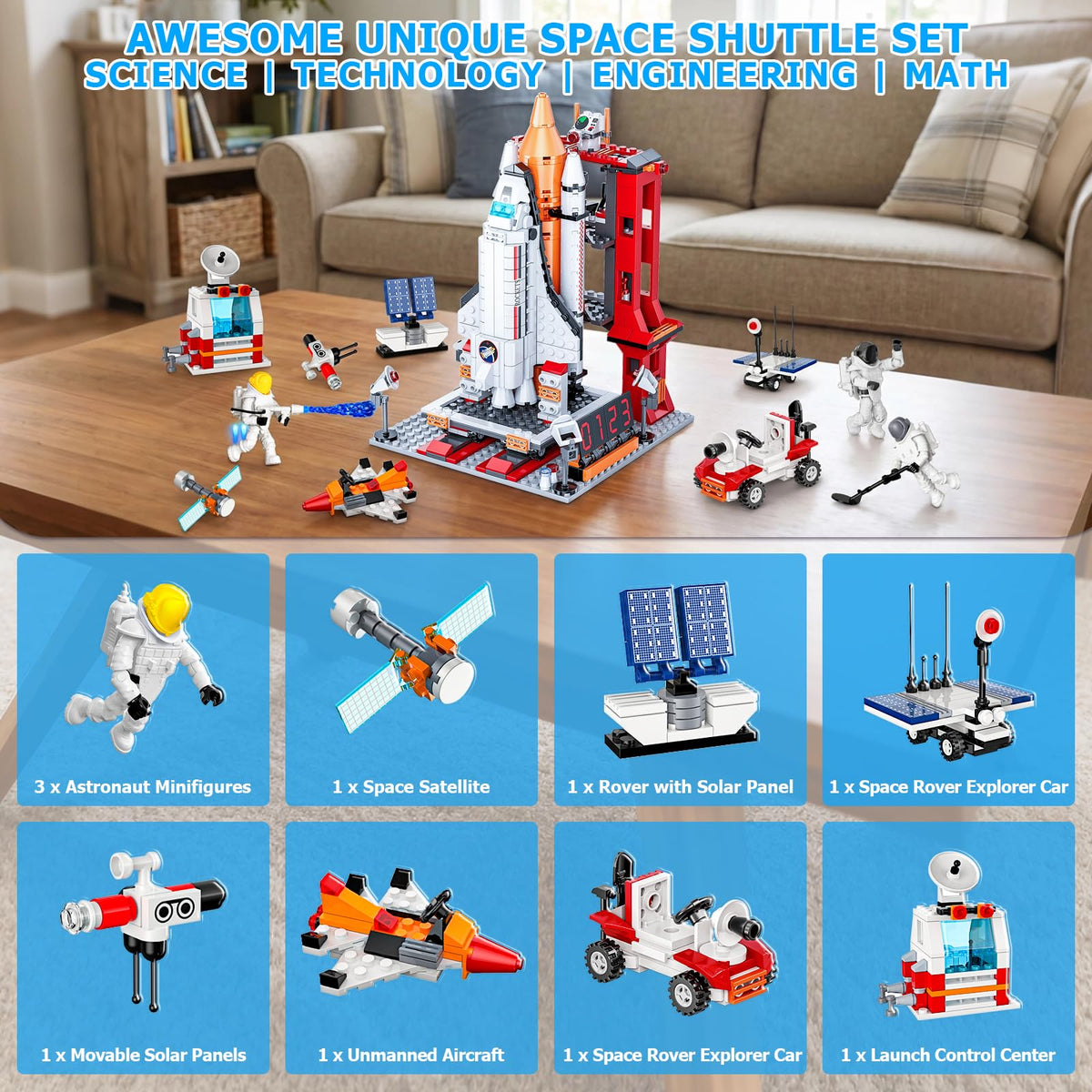 Amoyasite robotic arm rotates 360 degrees for dynamic space activities.