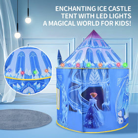 Amplov Princess Pop Up Play Tent offers 53 by 41 inches of spacious play area