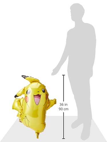 Amscan Pokémon foil balloon bouquet ideal for birthdays and festive photos.