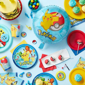 Amscan Pokemon favors featuring whistles and rulers for creative games and measurement challenges