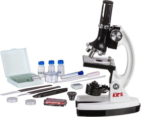AmScope included 52-piece kit supports hands-on learning at home or school.