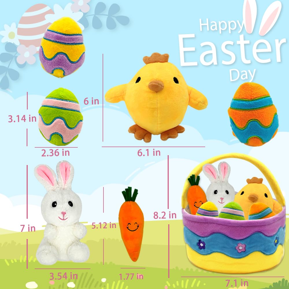 AMSHINE carrot plush brings color to Easter baskets and decor