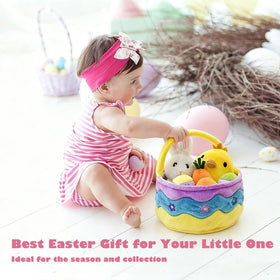 AMSHINE yellow egg plush supports bright, interactive playtime