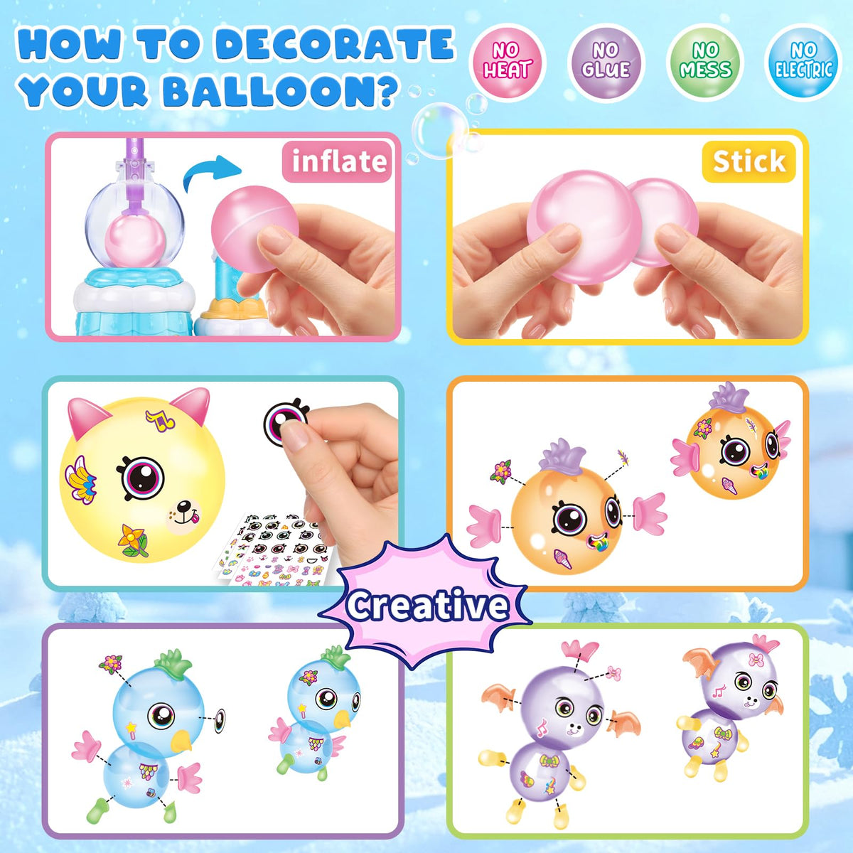 Amy & Benton 134 accessories offer variety to inspire imaginative creatures