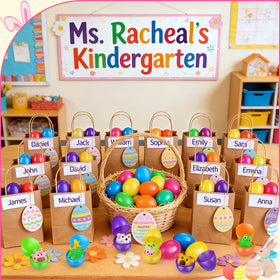Amy & Benton eggs perfect for Easter baskets and celebrations.