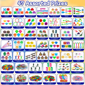 Amy and Benton classroom prizes motivate kids during lessons.