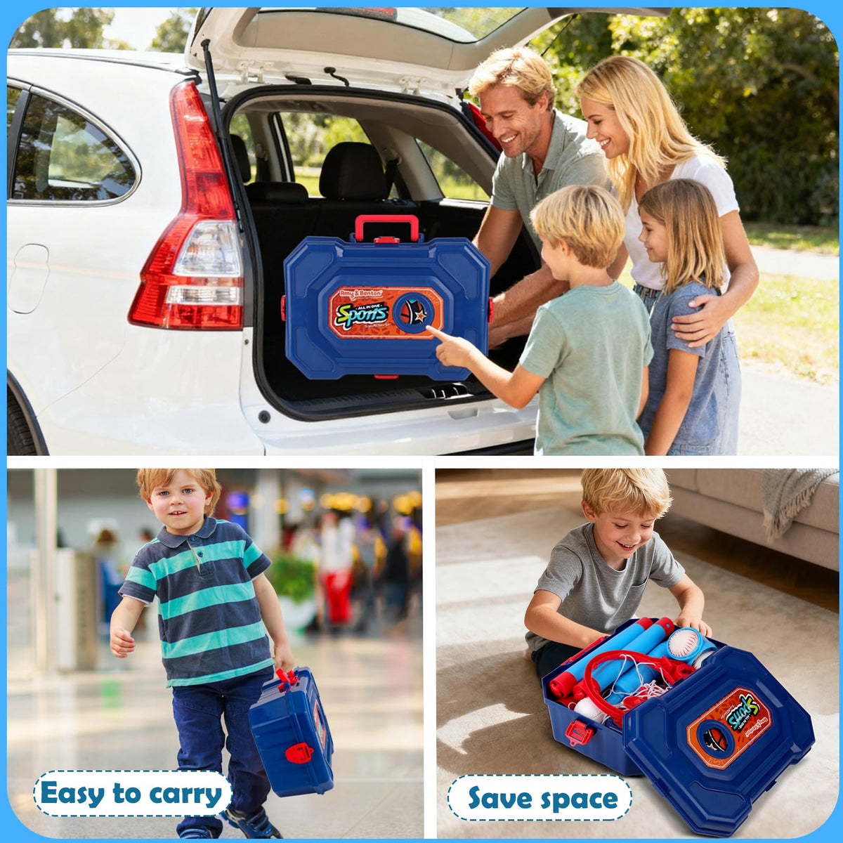 Amy & Benton ideal gift for active boys ages 3-8.