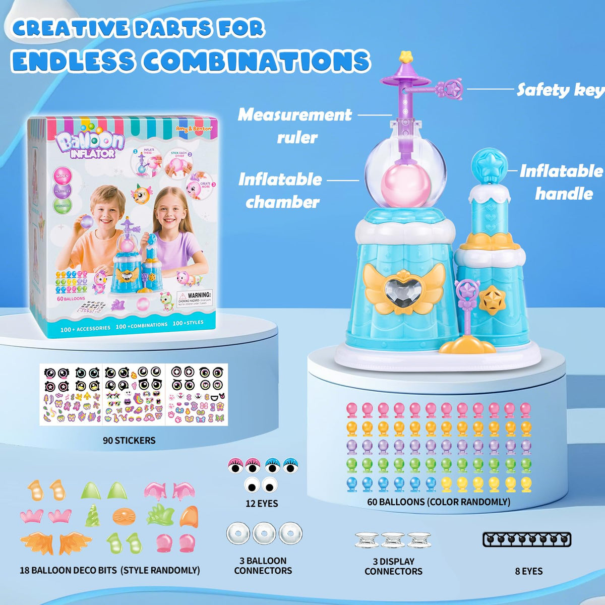 Amy & Benton QR video tutorials support step-by-step instructions for easy play