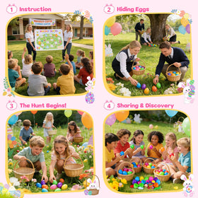 Amy & Benton bulk Easter eggs ideal as party favors.