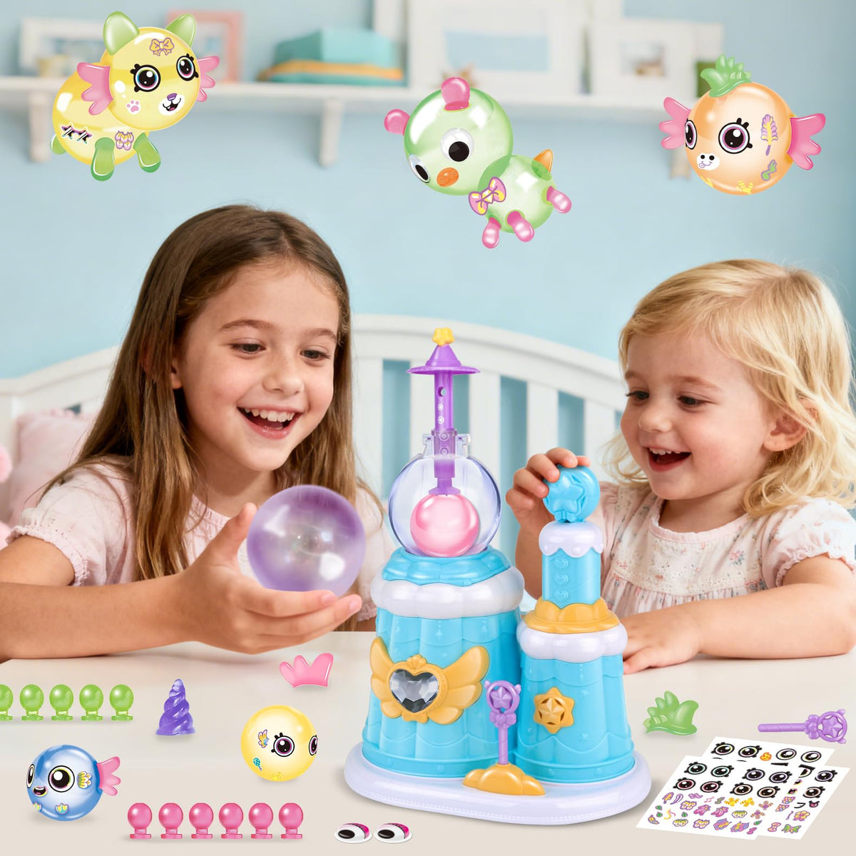 Amy & Benton sticky balloons 60 count enable creative balloon animals without glue mess