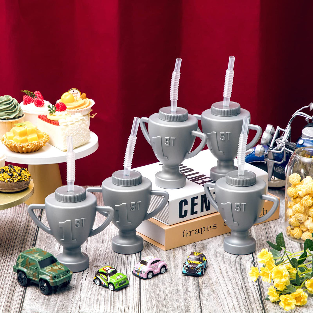 Amyhill gold racing party supplies elevate birthday décor
