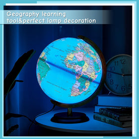 Amylove gift-ready globe decor suitable for classrooms or home study.