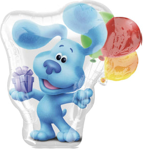 Anagram blue 34-inch number 2 balloon adds a bold numeral focal point.