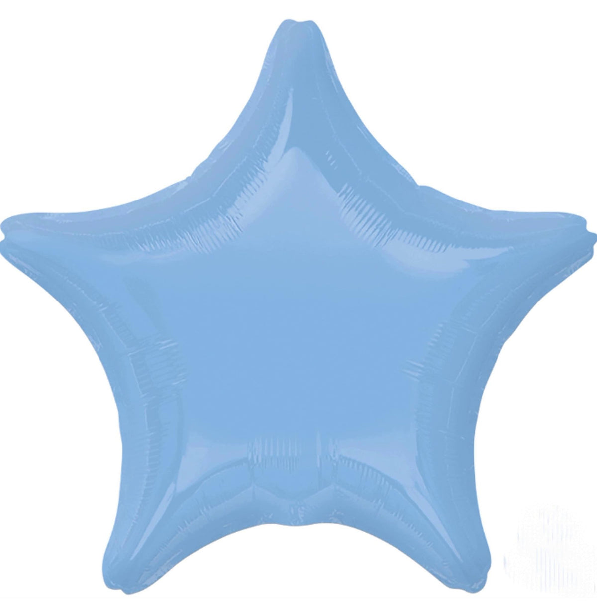 Anagram Bluey 19-inch pale blue star foil balloon adds color kicks
