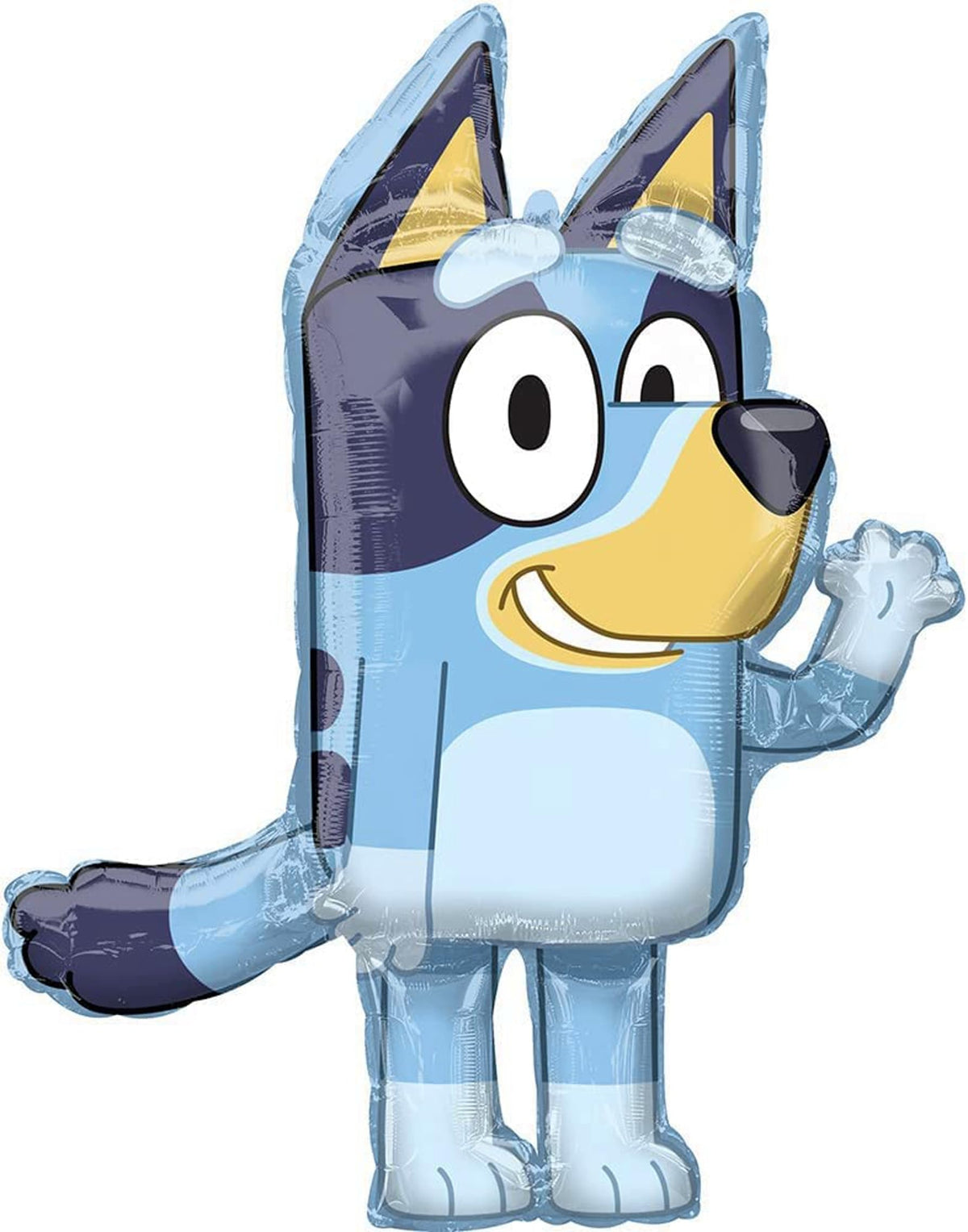 Anagram Bluey 32-inch bluey shape foil balloon as a centerpiece.