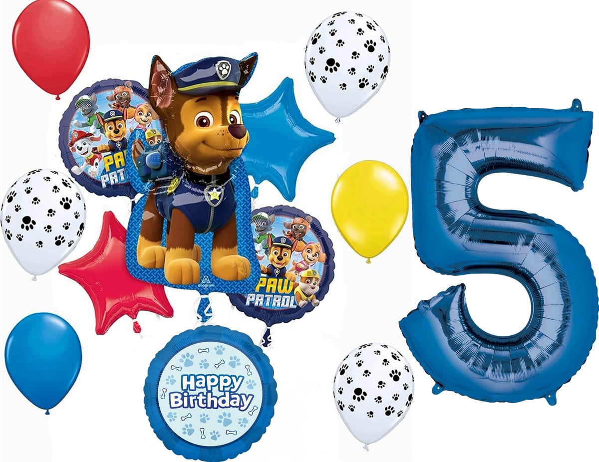 Anagram Chase 31in foil balloon for standout birthday decor