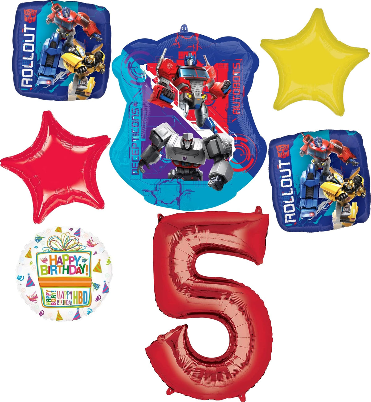 Anagram 22-inch jumbo badge foil balloon for eye-catching party décor.
