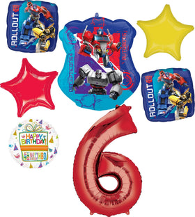 Anagram 22-inch jumbo badge foil balloon adds bold birthday flair.