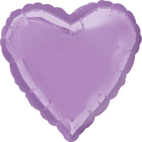 Anagram pink 19-inch heart foil balloon brightens the celebration and photos