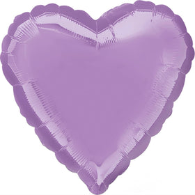 Anagram Heart 19in foil balloon for festive mood