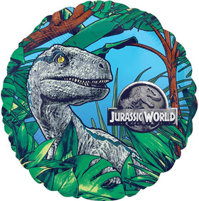 Anagram Jurassic World 34-inch blue 5 foil balloon marks the milestone