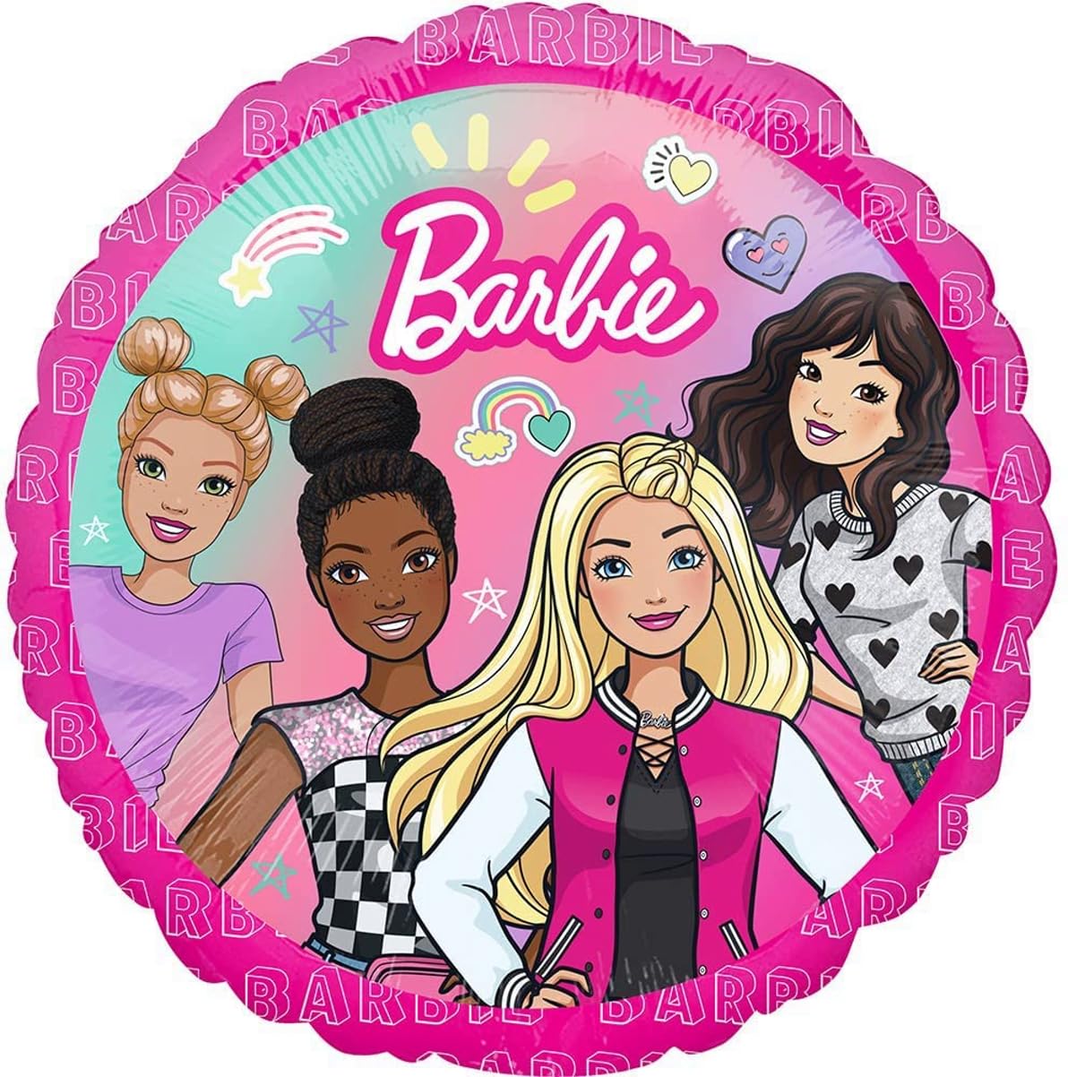 Anagram licensed 17-inch round foil balloon pairs well with themed decor