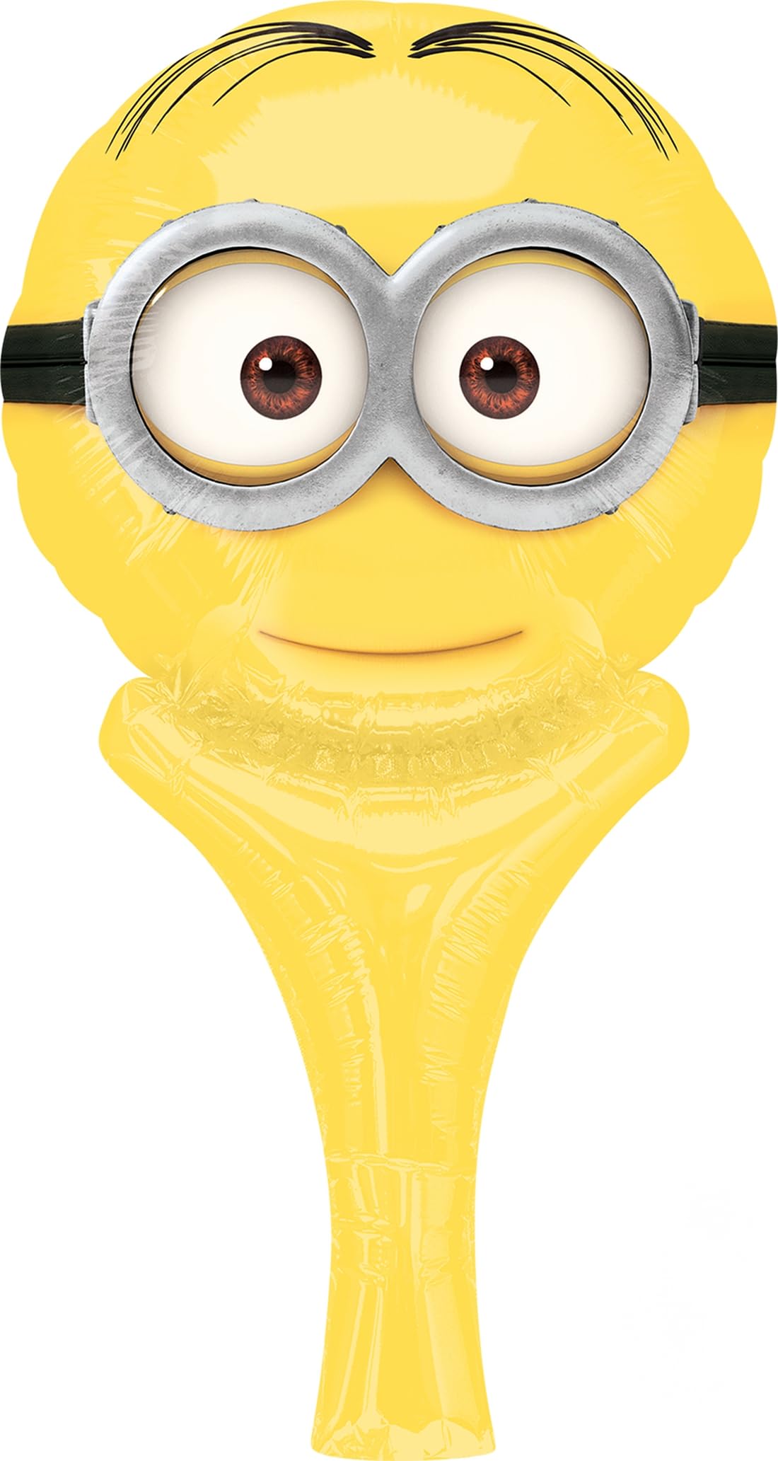 Anagram Minions 19-inch star balloon yellow for bright accents.