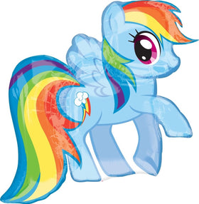 Anagram Pinkie Pie 33in foil balloon adds excitement and color to celebrations.