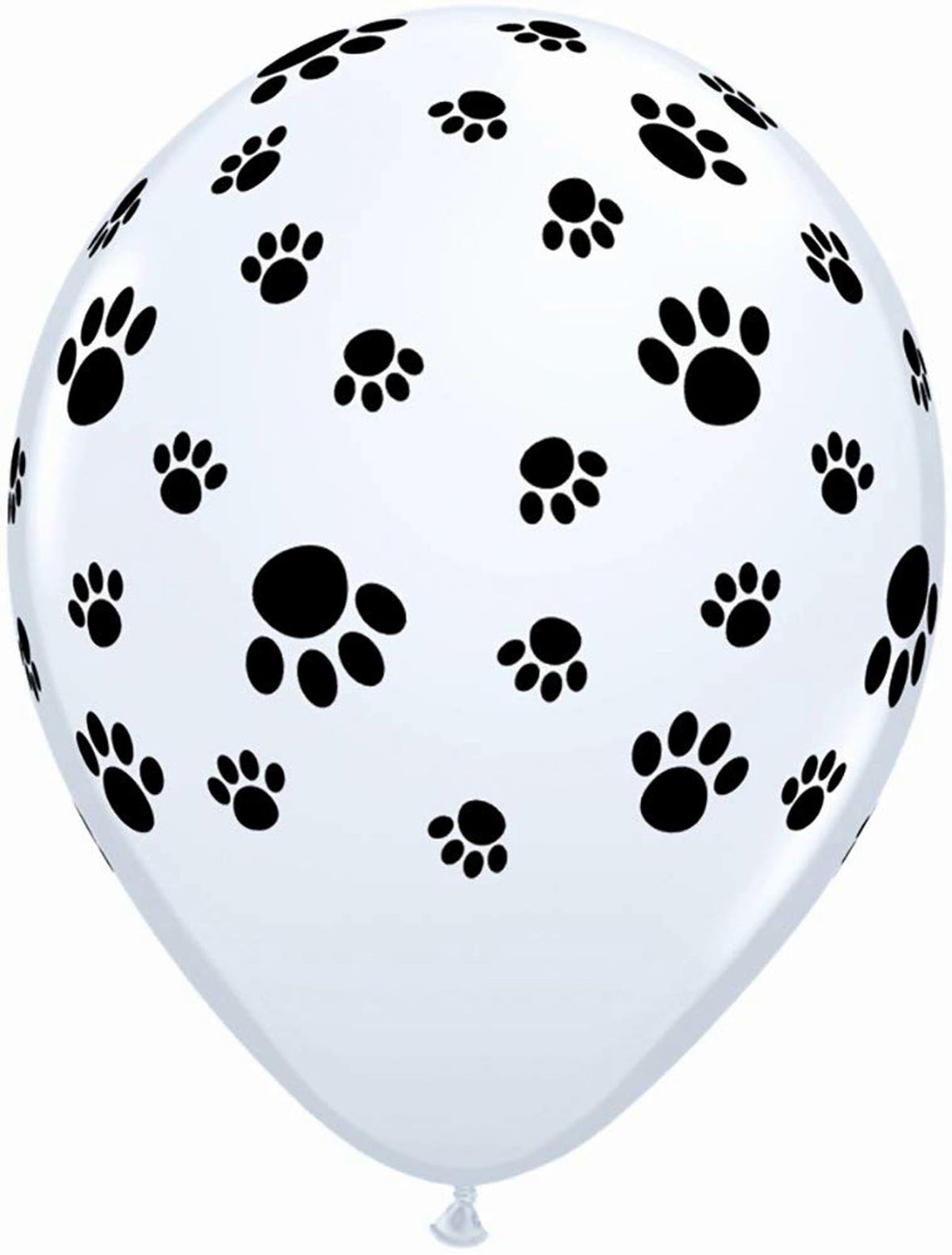 Anagram paw print dog bone 17in foil balloon highlights birthday theme