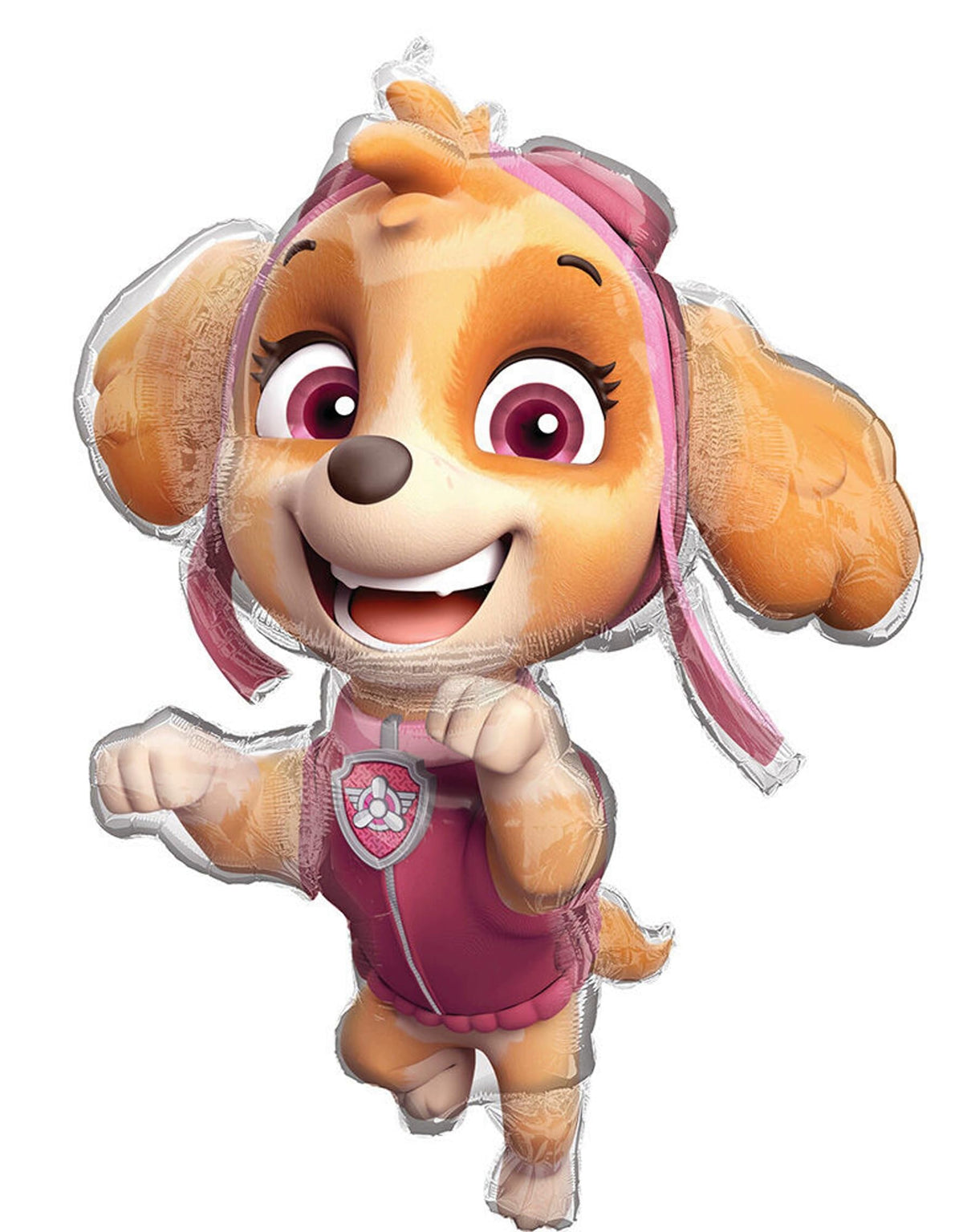 Anagram Paw Pups 33-inch Marshall foil balloon creates a bold centerpiece