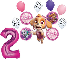 Anagram Skye 36-inch foil balloon for bold birthday decor