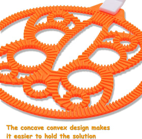 Anas bubble wands shapes include butterfly, heart, and circle for imaginative play.