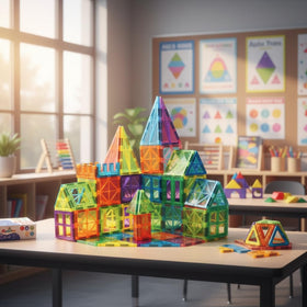 Anbalulu building models showcase diverse shapes, boosting spatial thinking.
