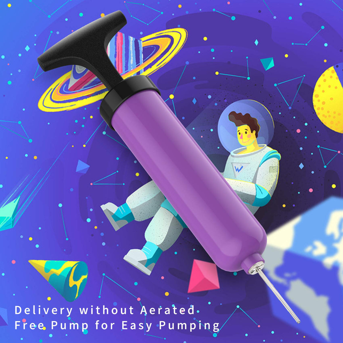 Anby Pogo Ball in purple highlighting vibrant color and durable build.