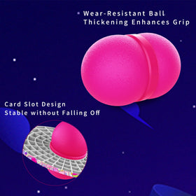 Anby Unicorn Pogo Ball pink outdoor play setting for family fun.