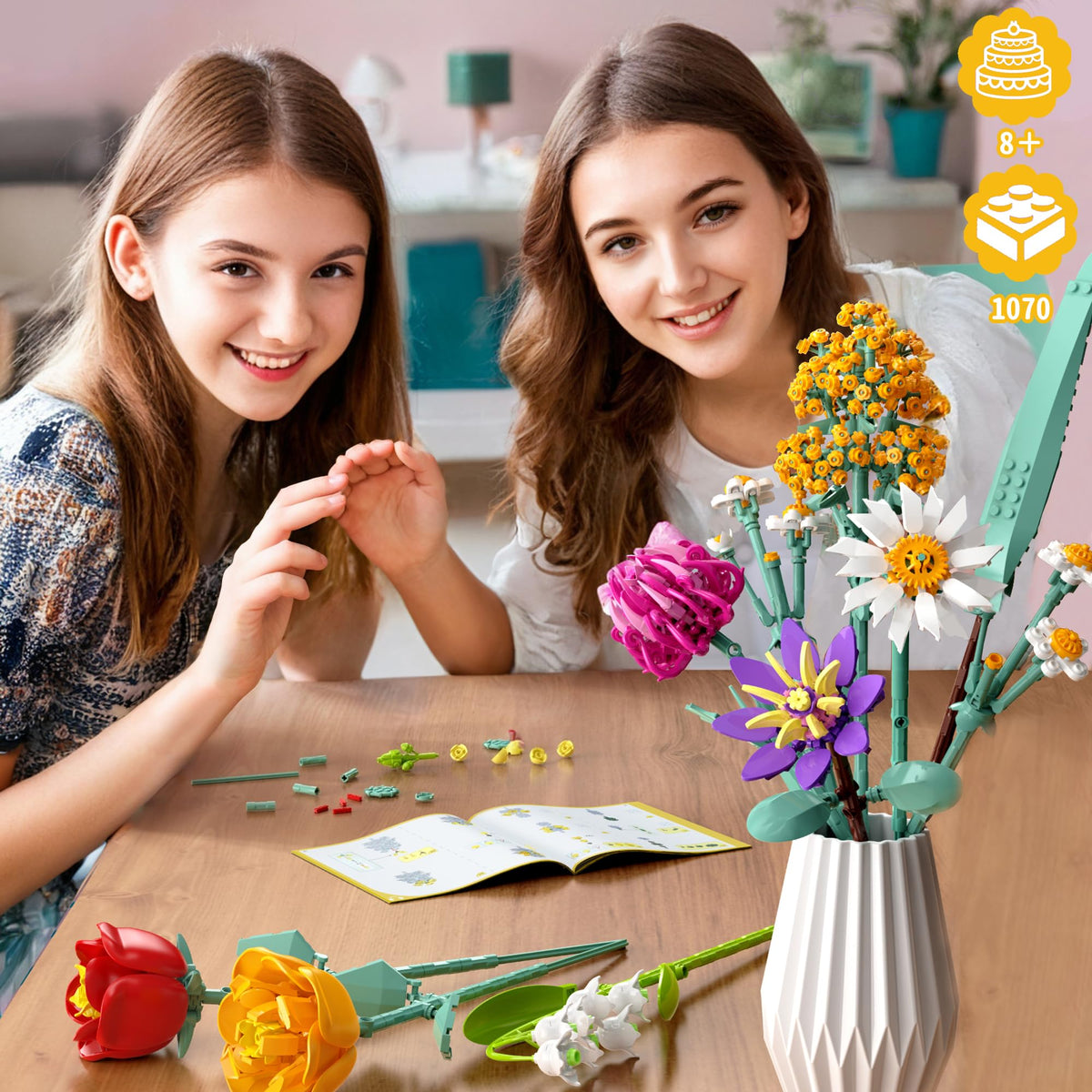 Ancesfun bouquet kit made with non-toxic materials for safe use.