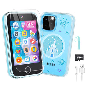 Anchioo Kids Smart Phone front view with 3.5-inch screen for learning.