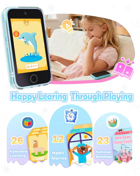 Anchioo Kids Smart Phone habit tracker supports daily routines.