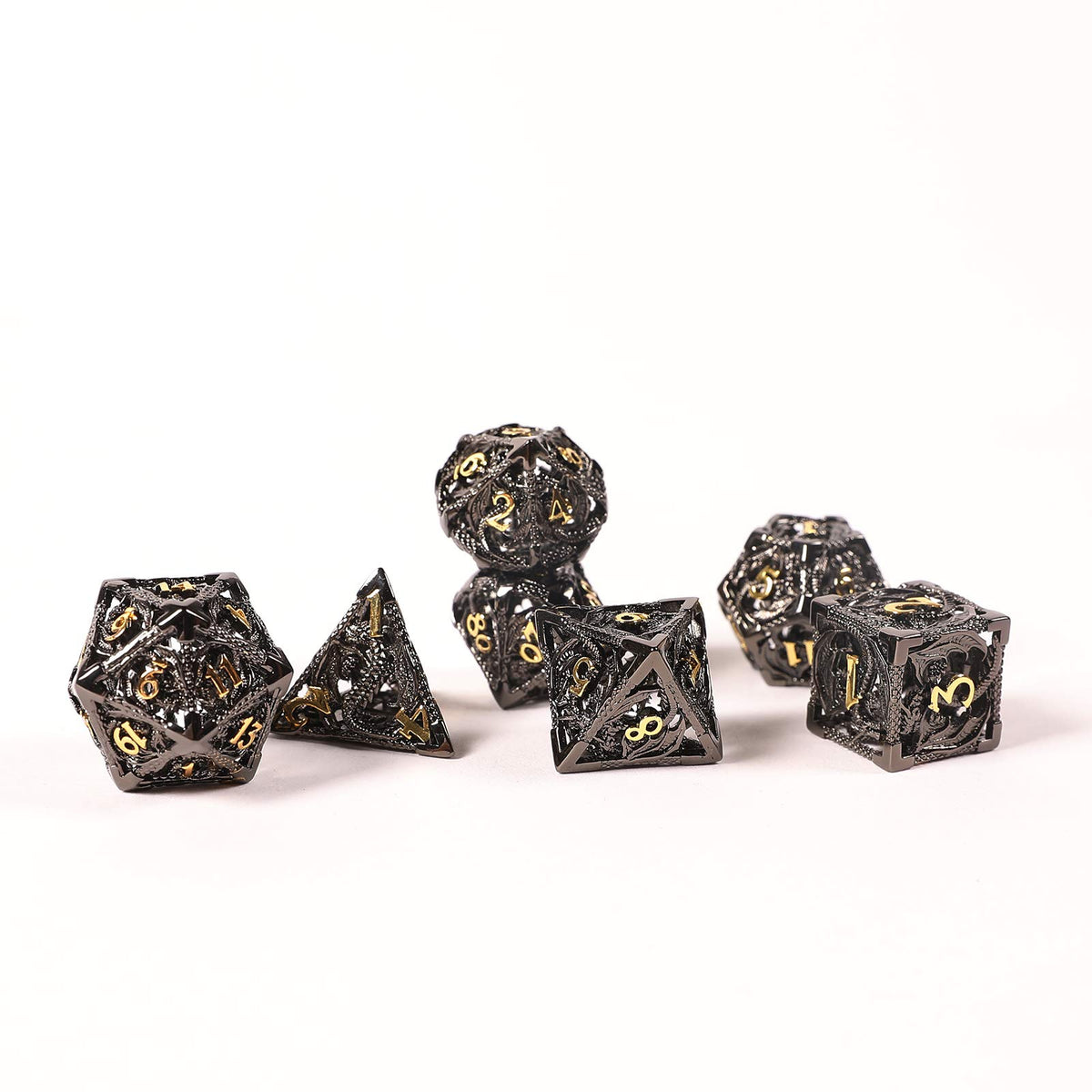 AncientDeer hollow copper dice produce wind-chime-like sound when rolled