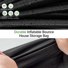 Andacar Bounce House Storage Bag durable Oxford fabric resists tears and weather.