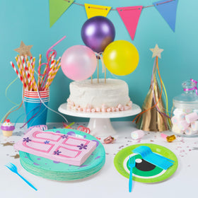 Andi Cppss monster birthday tableware set helps hosts manage dining