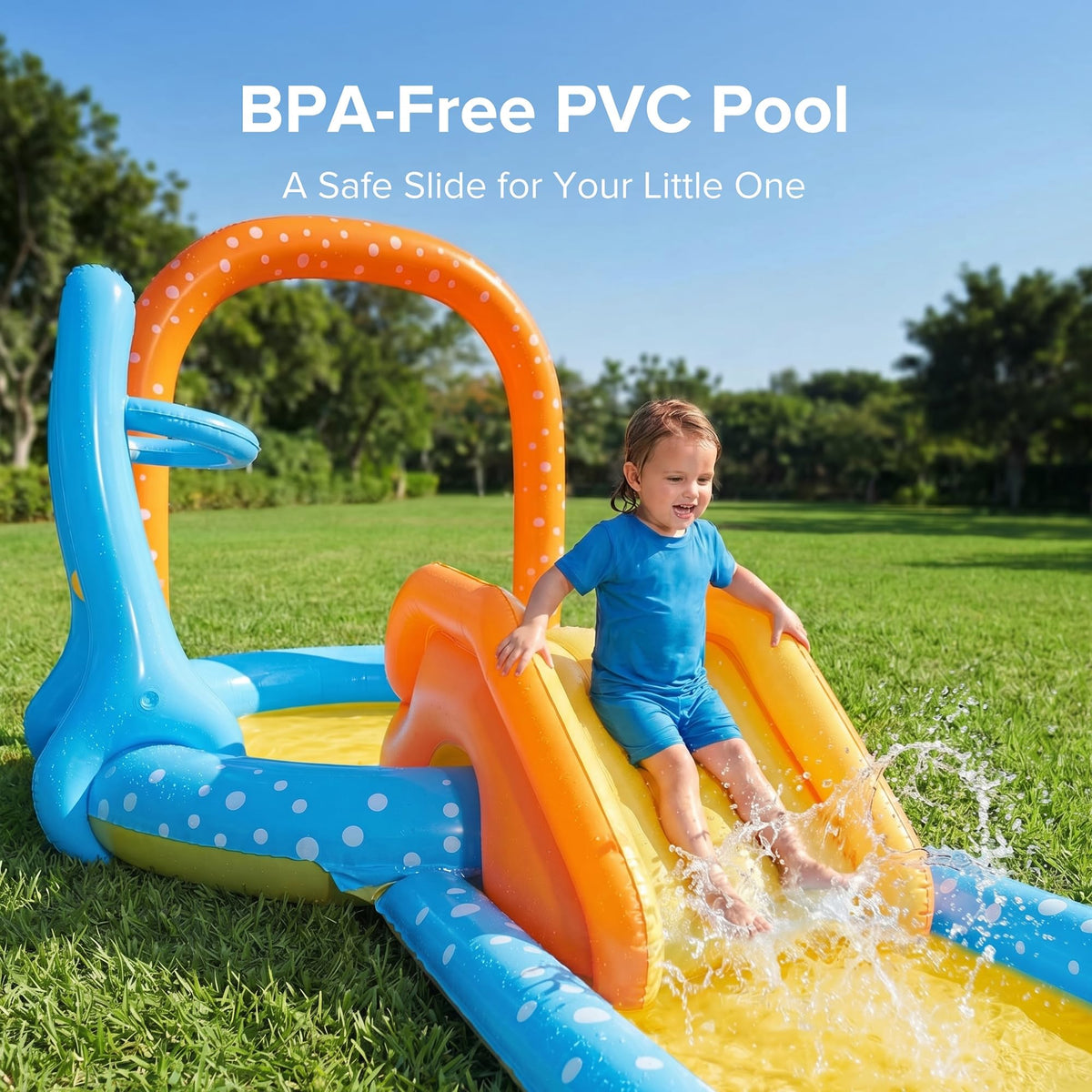 Andola BPA-free materials provide a safe, non-toxic water play environment