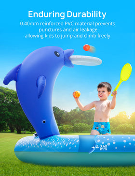 Andola Kiddie Pool water-splash action invites outdoor fun