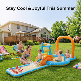 Andola slip slide attachment adds outdoor thrill to pool play