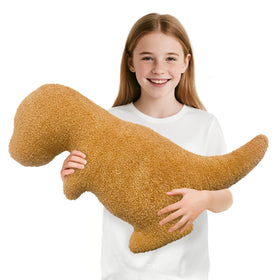 Andywoo Dino Nuggets Pillow large plush for cozy evenings and cuddling.