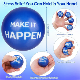 Aneco green stress ball with ribbon symbol supporting awareness