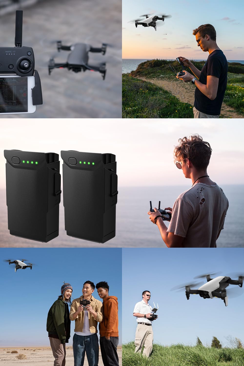 anegine Mavic Air Battery compatible with DJI Mavic Air drone.