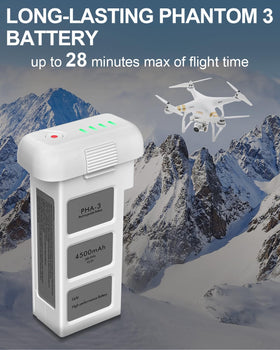 anegine Phantom 3 battery 4500mAh LED indicator shows charge status safely
