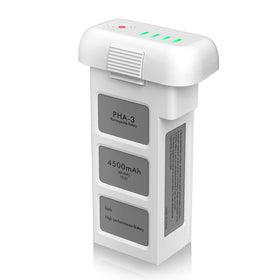anegine Phantom 3 battery 4500mAh on charging dock ready for flight sessions