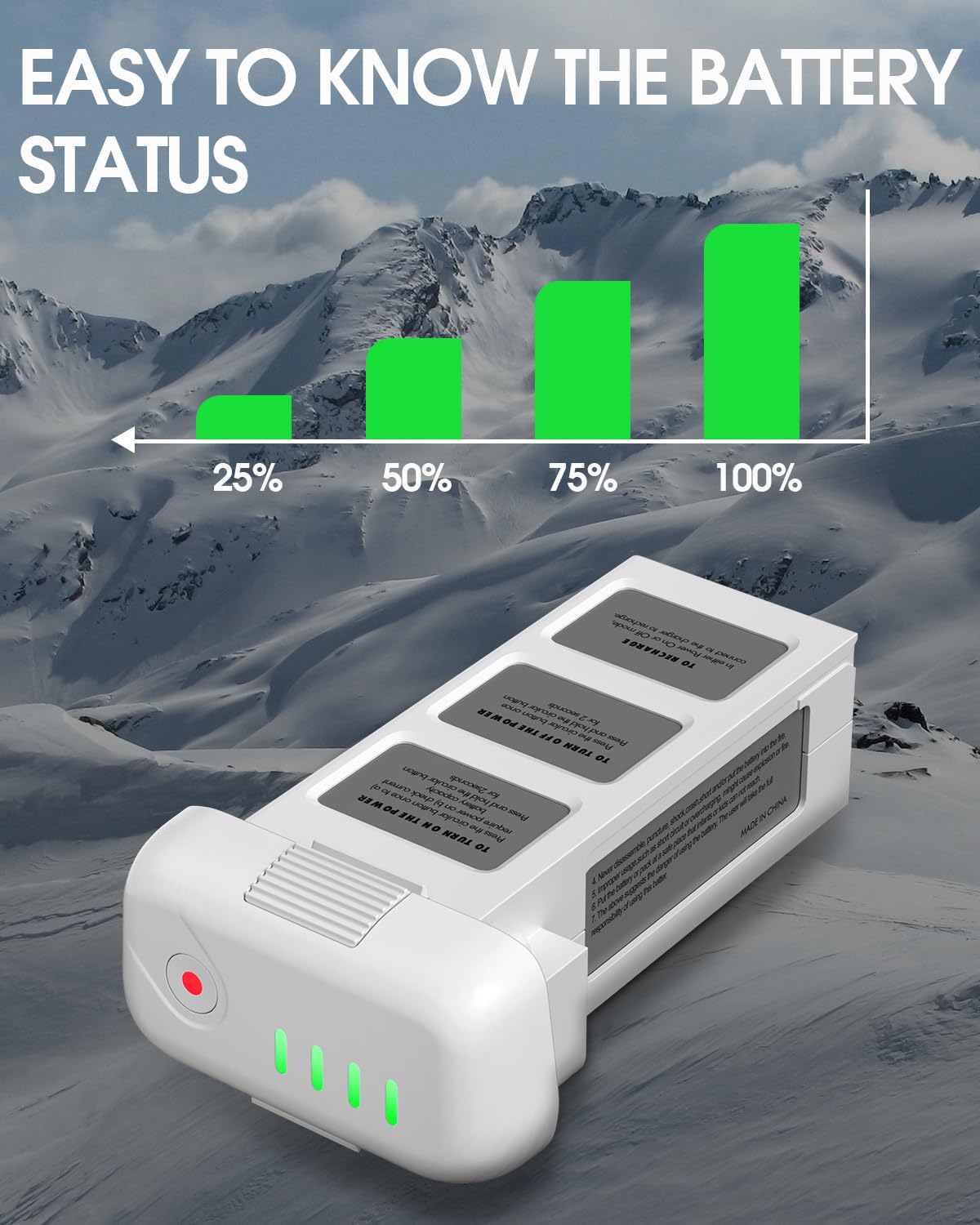 anegine Phantom 3 battery 4500mAh protective cap safeguards during handling